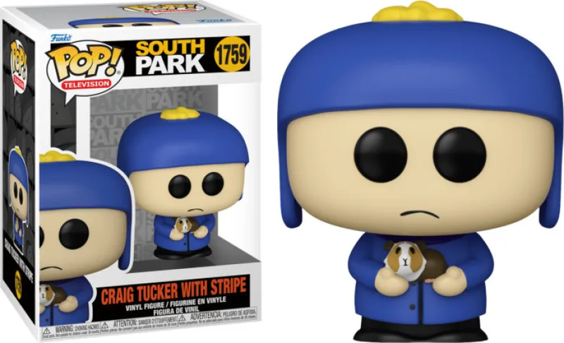 South Park Funko Pop Vinyl: Craig Tucker with Stripe by Funko – cover