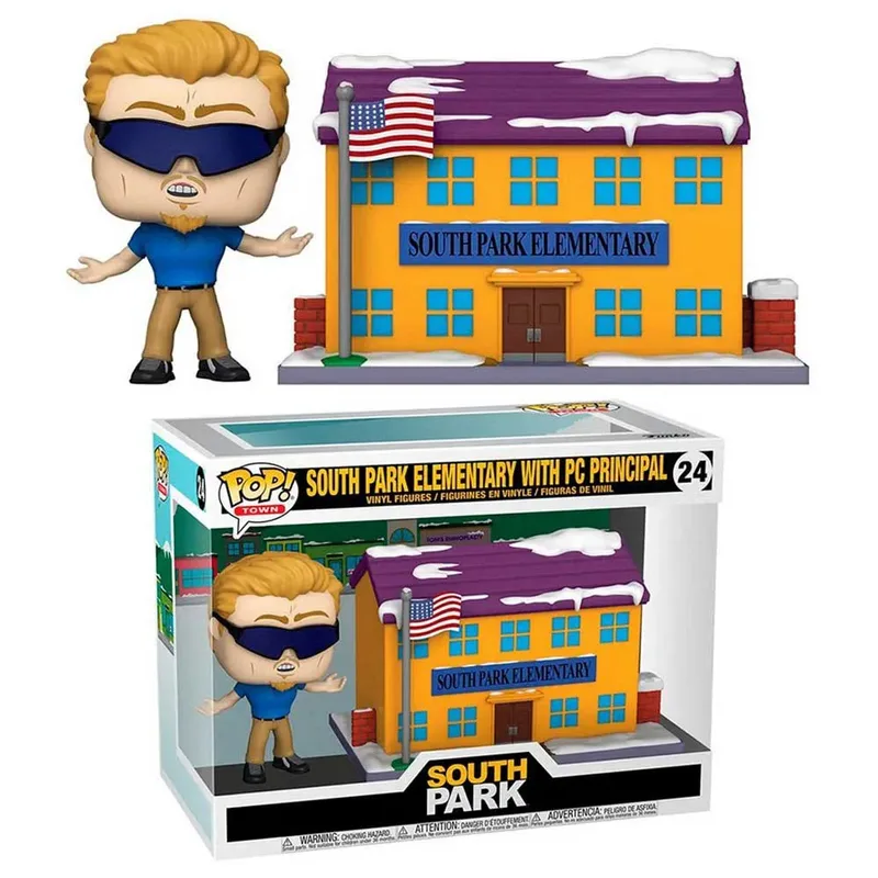 South Park Funko Pop Vinyl: South Park Elementary with PC Principal van Funko – cover 2 van 2