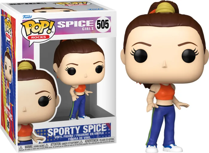 Spice Girls Funko Pop Vinyl: Sporty Spice (505) by Funko – cover