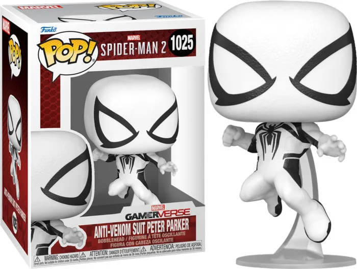 Spider-Man 2 Funko Pop Vinyl: Anti-Venom Suit Peter Parker by Funko – cover 1 of 2