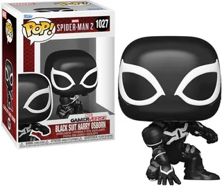 Spider-Man 2 Funko Pop Vinyl: Black Suit Harry Osborn van Funko – cover 1 van 2