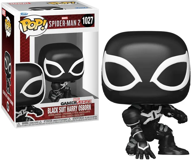 Spider-Man 2 Funko Pop Vinyl: Black Suit Harry Osborn van Funko – cover 1 van 2