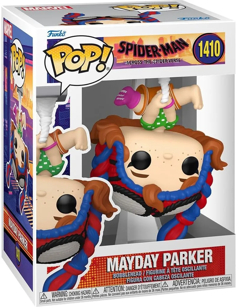 Spider-Man: Across the Spider-Verse Funko Pop Vinyl: Mayday Parker de Funko – jaquette 1 sur 2