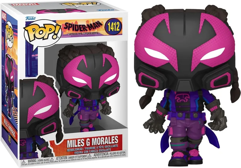 Spider-Man: Across the Spider-Verse Funko Pop Vinyl: Miles G Morales by Funko – cover