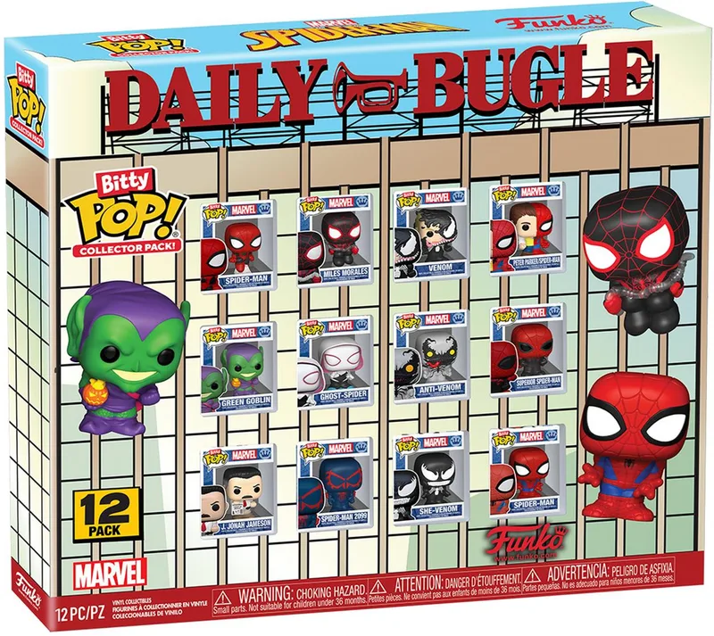 Spider-Man Funko Bitty Pop! Daily Bugle Collector Pack by Funko – cover