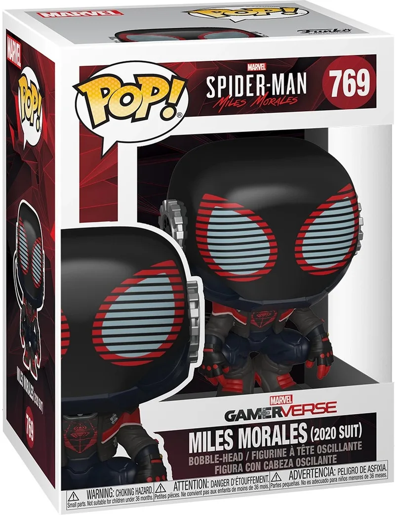 Spider-Man Miles Morales Funko Pop Vinyl: Miles Morales 2020 Suit by Funko – cover