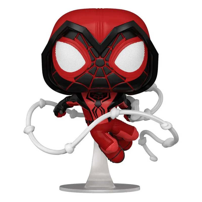 Spider-Man Miles Morales Funko Pop Vinyl: Miles Morales Crimson Cowl Suit van Funko – cover 2 van 2