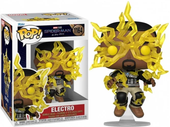Spider-Man No Way Home Funko Pop Vinyl: Electro van Funko – cover 1 van 2