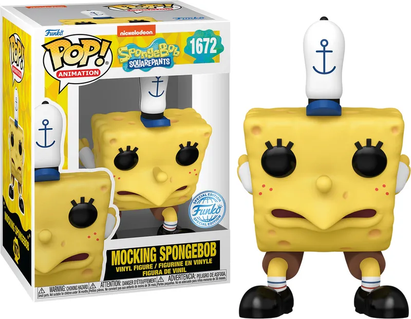 Spongebob Squarepants Funko Pop Vinyl: Mocking Spongebob by Funko – cover