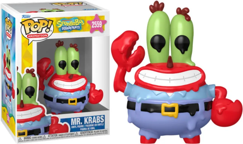 Spongebob Squarepants Funko Pop Vinyl: Mr. Krabs (2559) by Funko – cover