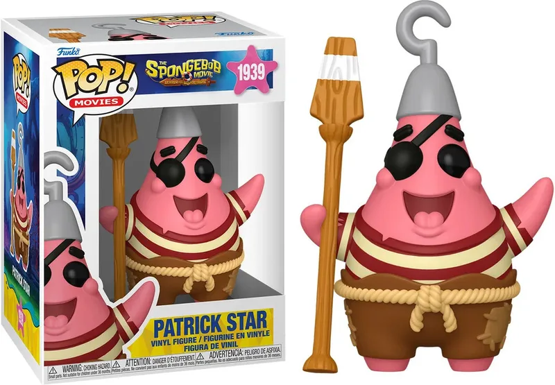 Spongebob Squarepants Funko Pop Vinyl: Patrick Star (Pirate) van Funko – cover