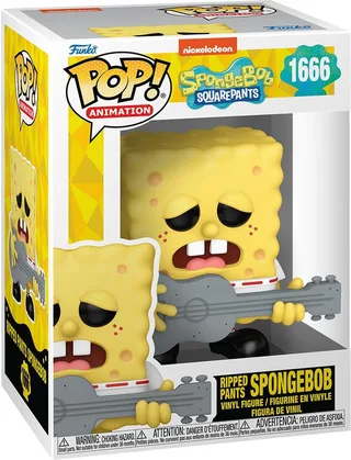 Spongebob Squarepants Funko Pop Vinyl: Ripped Pants Spongebob by Funko – cover 1 of 2