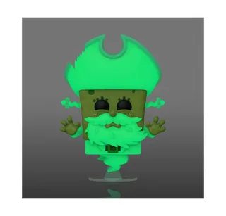 Spongebob Squarepants Funko Pop Vinyl: SpongeBob as the Flying Dutchman (Glow in The Dark) van Funko – cover 3 van 3