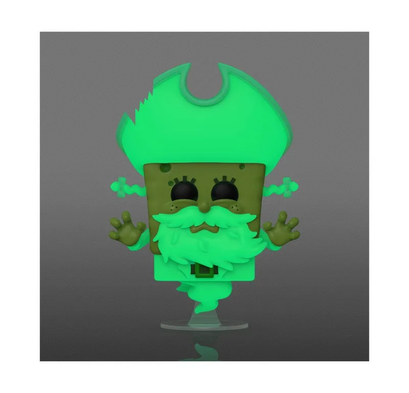 Spongebob Squarepants Funko Pop Vinyl: SpongeBob as the Flying Dutchman (Glow in The Dark) van Funko – cover 3 van 3