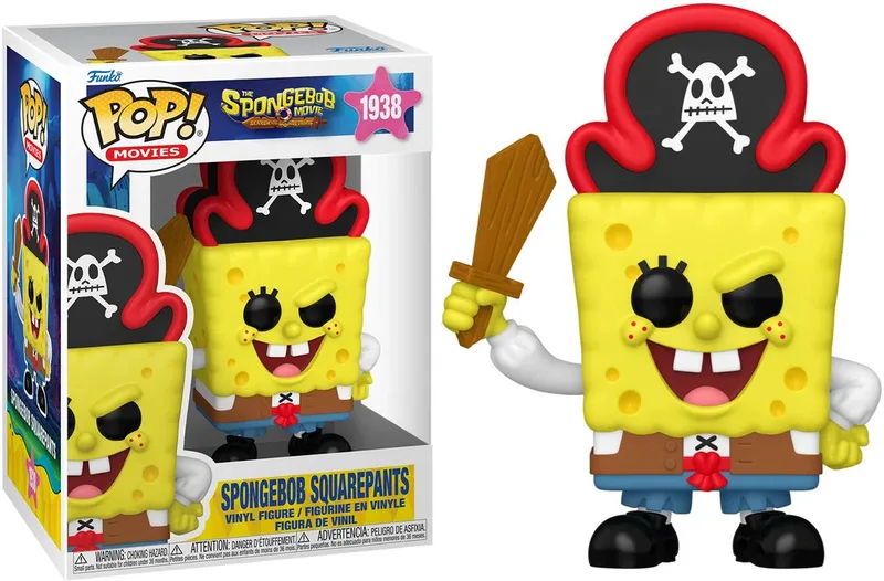 Spongebob Squarepants Funko Pop Vinyl: SpongeBob SquarePants (Pirate) van Funko – cover