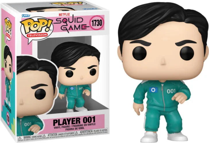 Squid Game Funko Pop Vinyl: Player 001 by Funko – cover 1 of 2