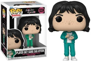 Squid Game Funko Pop Vinyl: Player 067: Kang Sae-Byeok by Funko – cover 1 of 2