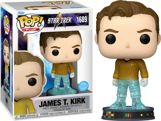 Star Trek Picard Funko Pop Vinyl: Transporting James T. Kirk (Glitter) by Funko – cover 1 of 2