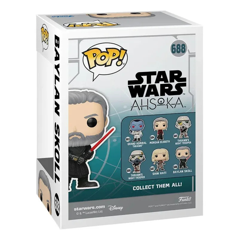 Star Wars: Ahsoka S2 Funko Pop Vinyl: Baylan Skoll de Funko – jaquette 2 sur 3