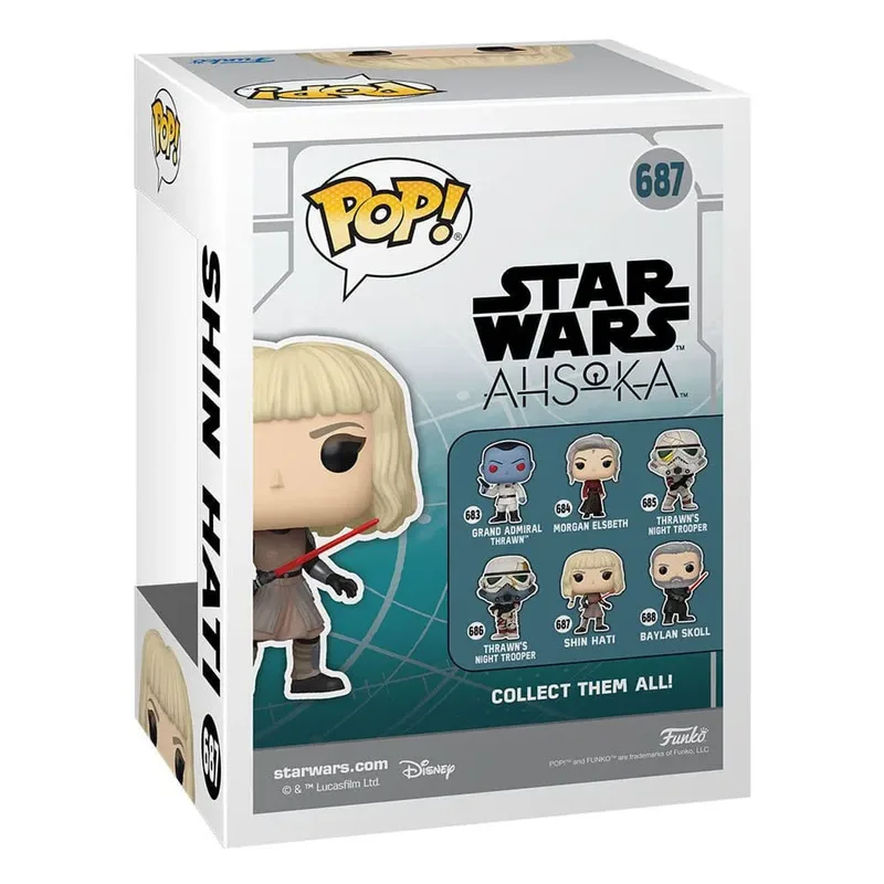 Star Wars: Ahsoka S2 Funko Pop Vinyl: Shin Hati van Funko – cover 2 van 3