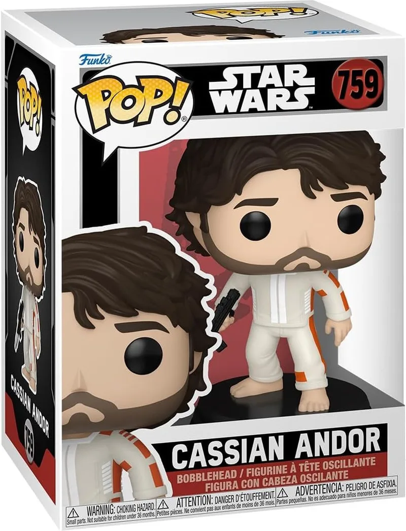 Star Wars: Andor Funko Pop Vinyl: Cassian Andor (759) van Funko – cover 1 van 2
