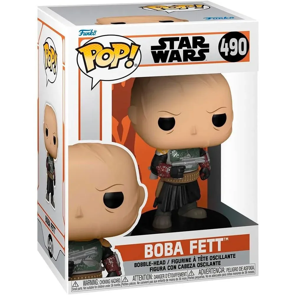 Star Wars Boba Fett Mandalorian Figuur Zonder Helm Exclusief by Funko – cover