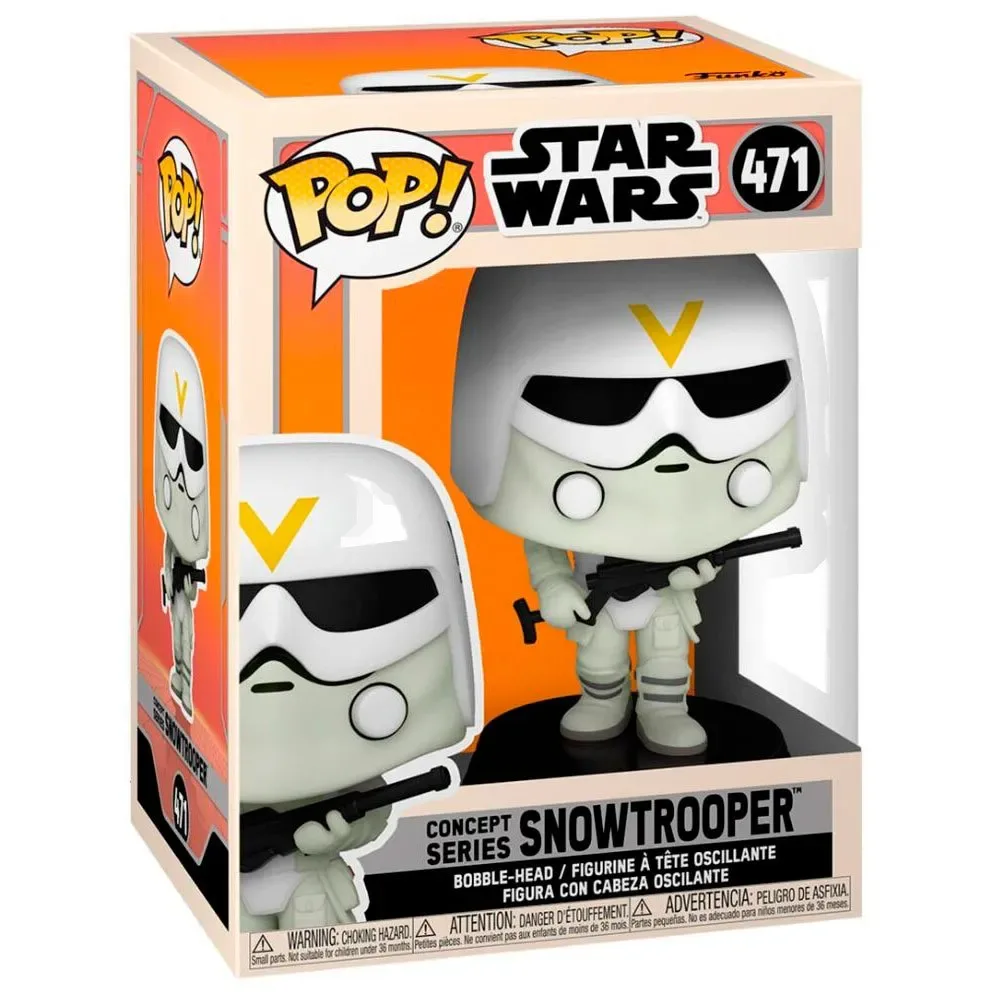Star Wars Conceptserie Snowtrooper-figuur från Funko – omslag