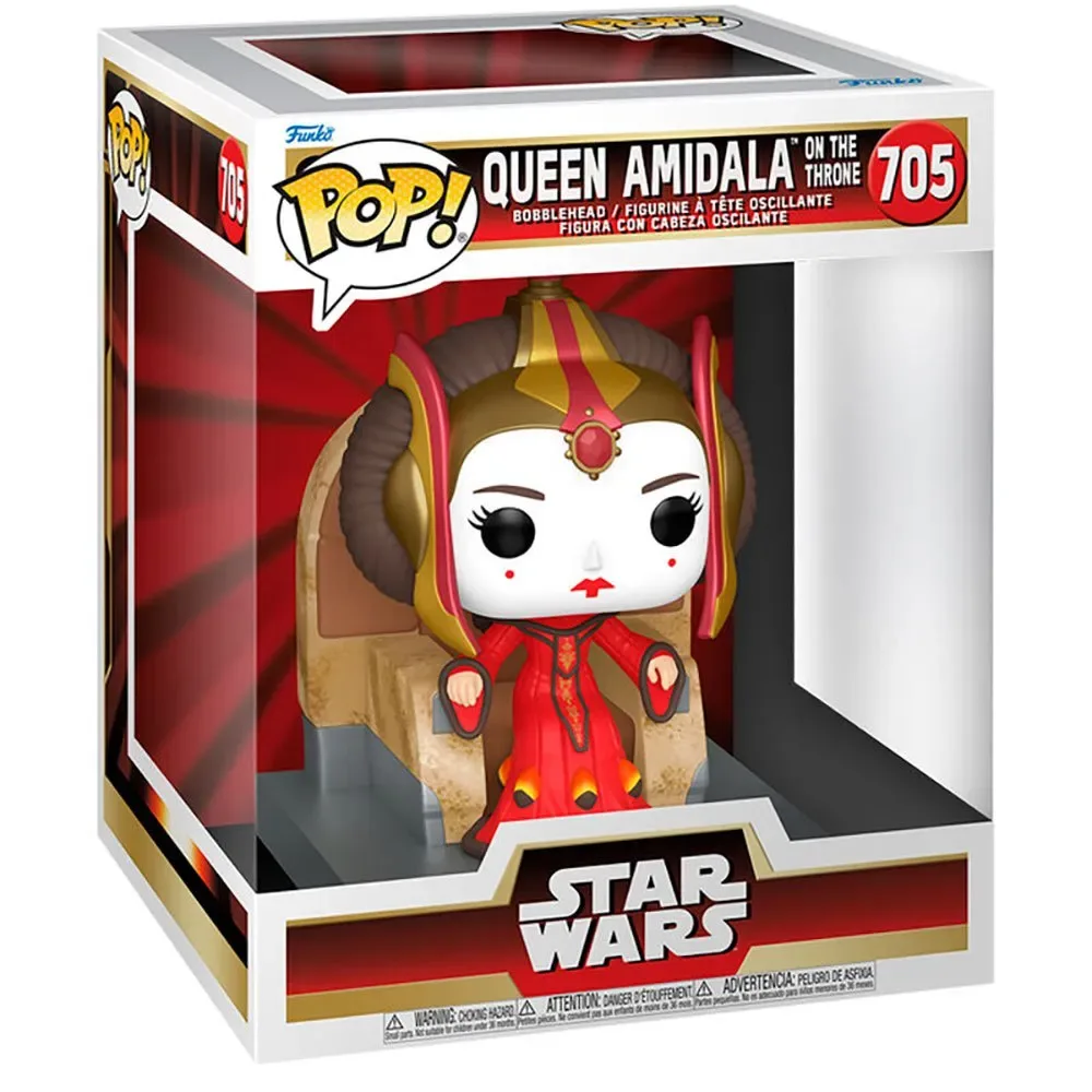 Star Wars Deluxe Queen Amidala Op De Troon by Funko – cover