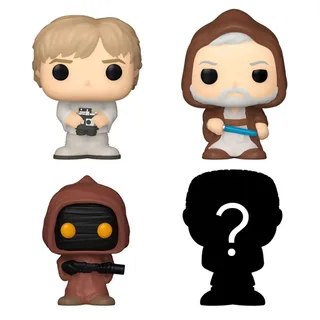Star Wars Funko Bitty Pop! 4-Pack: Luke Skywalker / Obi-Wan Kenobi / Jawa by Funko – cover 2 of 2