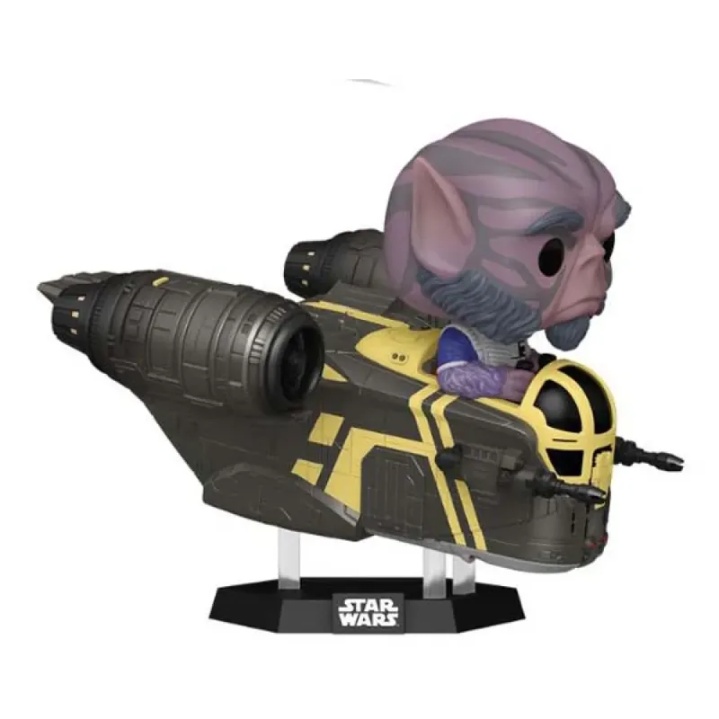 Star Wars Funko Pop Rides Deluxe Vinyl: Zeb Orrelios in The Razor Crest by Funko – cover 2 of 2