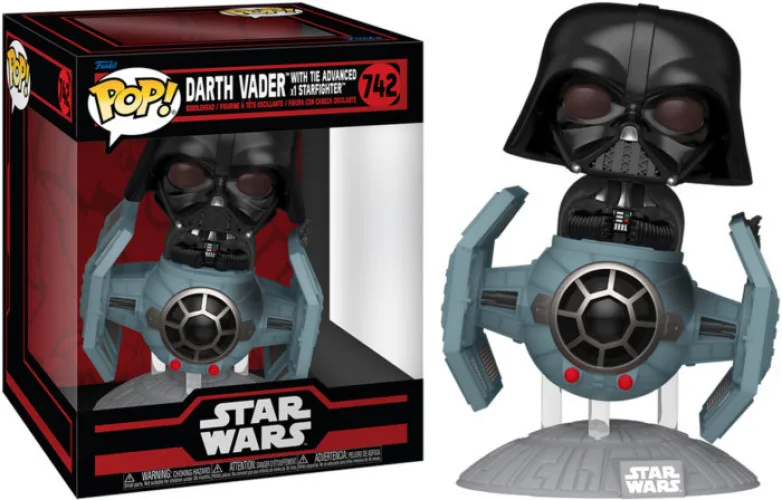 Star Wars Funko Pop Rides Vinyl: Darth Vader with TIE Advanced x1 Starfighter by Funko – cover 1 of 2