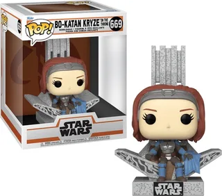 Star Wars Funko Pop Vinyl: Bo-Katan Kryze on the Throne van Funko – cover 1 van 2