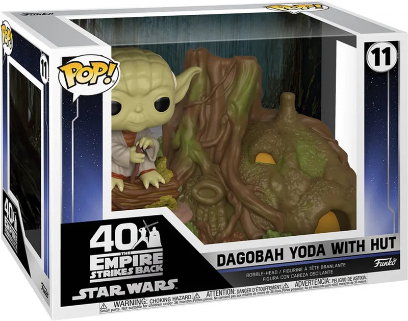 Star Wars Funko Pop Vinyl: Dagobah Yoda with Hut by Funko – cover 1 of 3