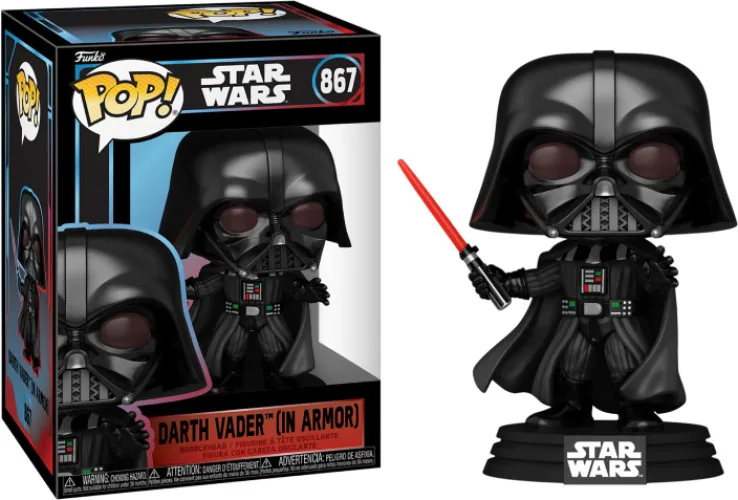 Star Wars Funko Pop Vinyl: Darth Vader (In Armor) (867) van Funko – cover 1 van 2