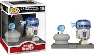 Star Wars Funko POP Vinyl Deluxe: R2-D2 with Leia van Funko – cover 1 van 2