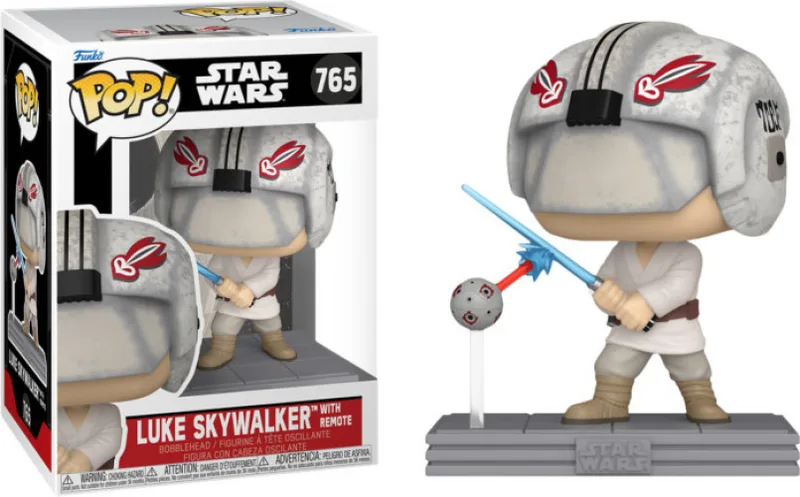 Star Wars Funko Pop Vinyl: Luke with Remote by Funko – cover 1 of 2