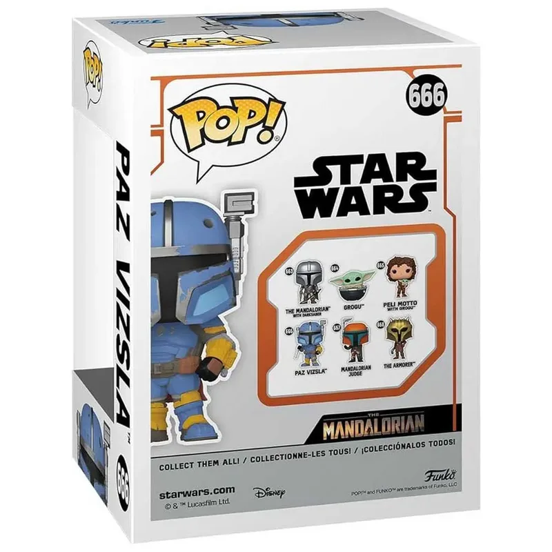 Star Wars Funko Pop Vinyl: Paz Vizsla by Funko – cover 2 of 3