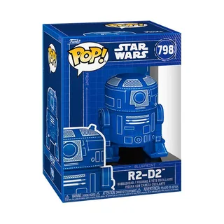 Star Wars Funko Pop Vinyl: R2-D2 (Blueprint) by Funko – cover 2 of 2
