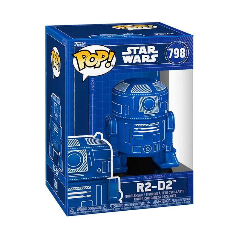 Star Wars Funko Pop Vinyl: R2-D2 (Blueprint) by Funko – cover 2 of 2