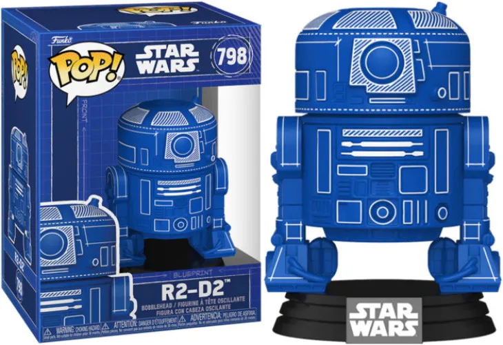 Star Wars Funko Pop Vinyl: R2-D2 (Blueprint) by Funko – cover 1 of 2