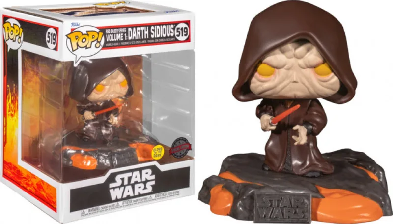 Star Wars Funko Pop Vinyl: Red Saber Series Volume 1 Darth Sidious Limited Edition van Funko – cover