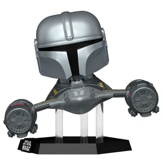 Star Wars Funko Pop Vinyl: The Mandalorian in N-1 Starfighter with R5-D4 de Funko – jaquette 2 sur 2