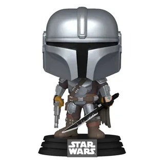 Star Wars Funko Pop Vinyl: The Mandalorian with Darksaber by Funko – cover 2 of 2