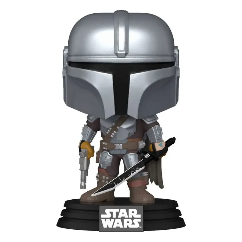 Star Wars Funko Pop Vinyl: The Mandalorian with Darksaber by Funko – cover 2 of 2