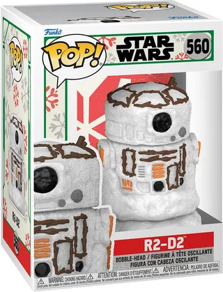 Star Wars Holiday Funko Pop Vinyl: R2-D2 Snow Man van Funko – cover 1 van 3