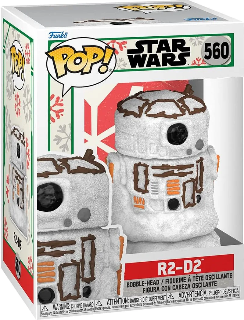 Star Wars Holiday Funko Pop Vinyl: R2-D2 Snow Man van Funko – cover 1 van 3