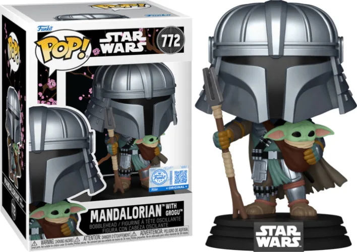 Star Wars Impressions Funko Pop Vinyl: Mandalorian with Grogu (772) by Funko – cover 1 of 3