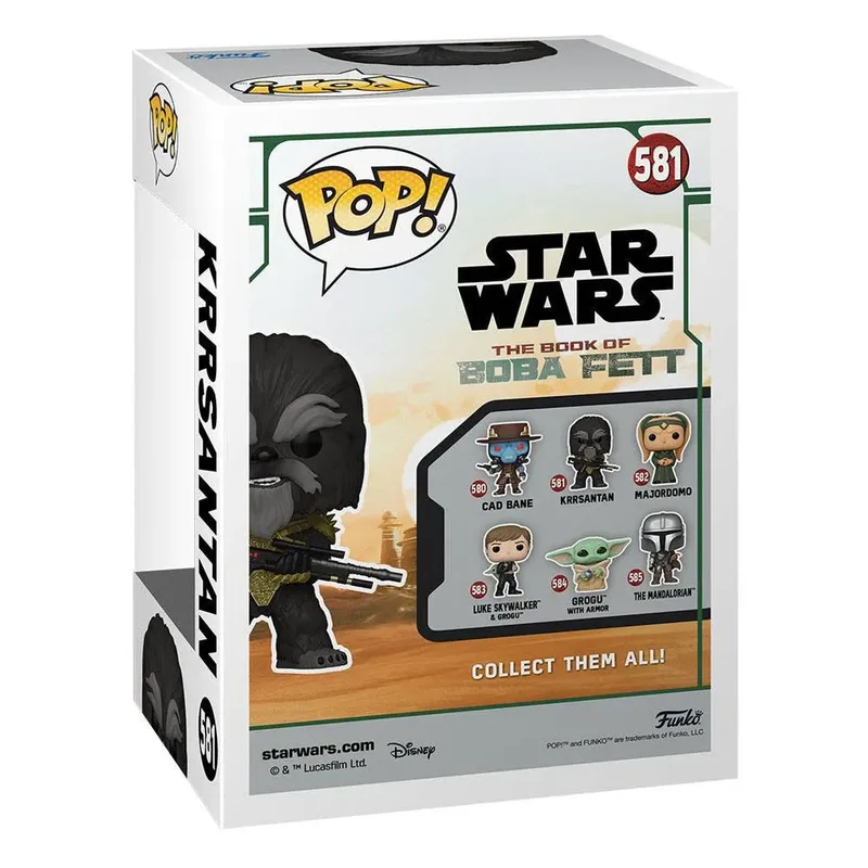 Star Wars: The Book of Boba Fett Funko Pop Vinyl: Krrsantan by Funko – cover 2 of 3
