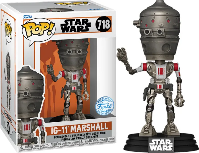 Star Wars The Mandalorian Funko Pop Vinyl: IG-11 Marshall van Funko – cover