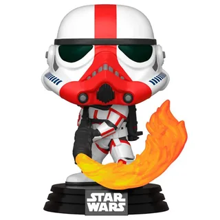 Star Wars The Mandalorian Funko Pop Vinyl: Incinerator Stormtrooper van Funko – cover 2 van 2